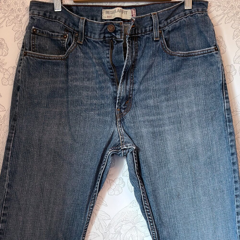 Levi’s 505 Regular Fit Men’s Jeans Classic Straight Leg Denim | Size 34x32